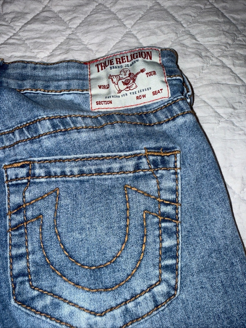 True Religion Jeans Womens 29/31.5” Bootcut Becca Mid Rise Denim Medium Wash - Picture 7 of 7